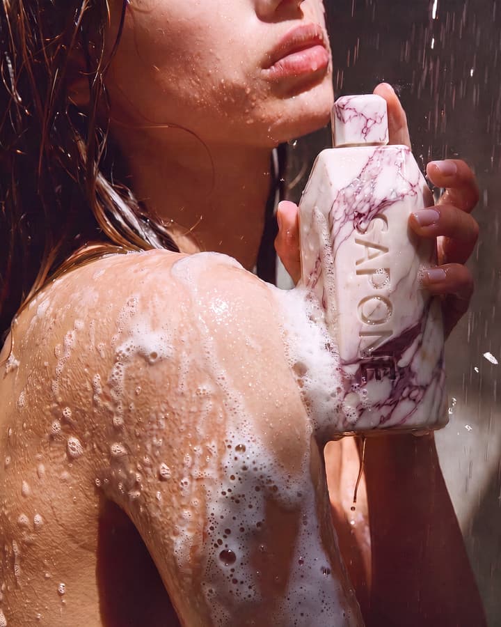 THEN WASH WITH THE SHELL